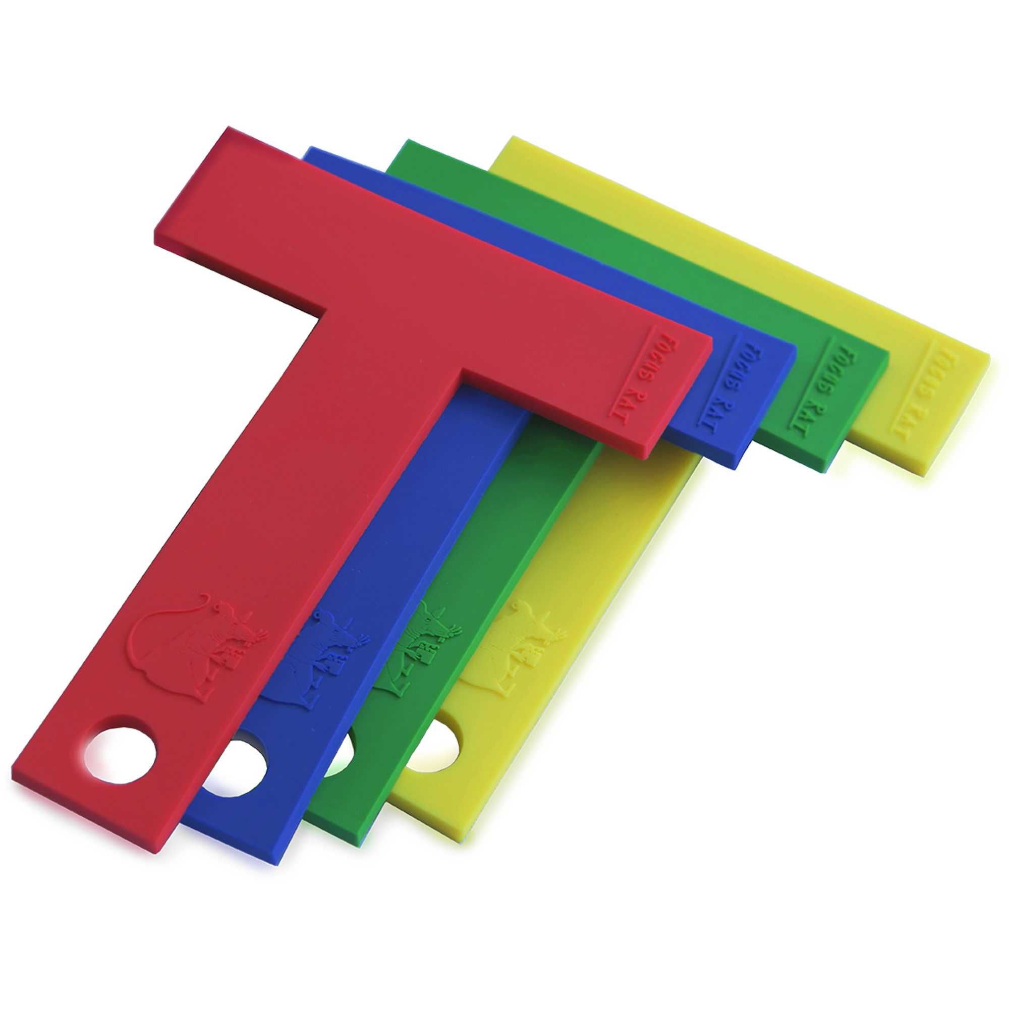 Silicone T  Marker for Actors and Focus Pullers Set of 4