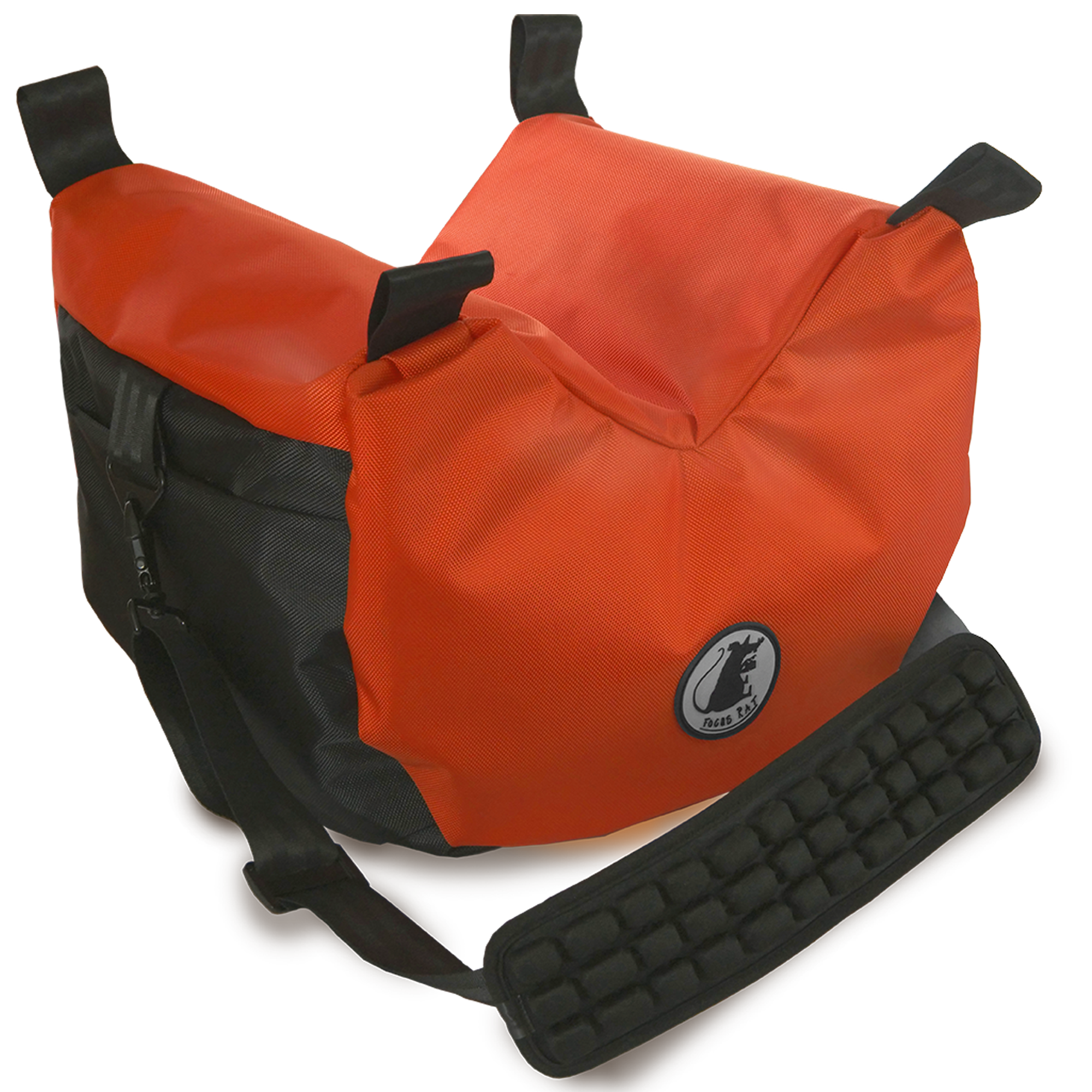 Cine Saddle like Steady Bag Burnt Orange color front