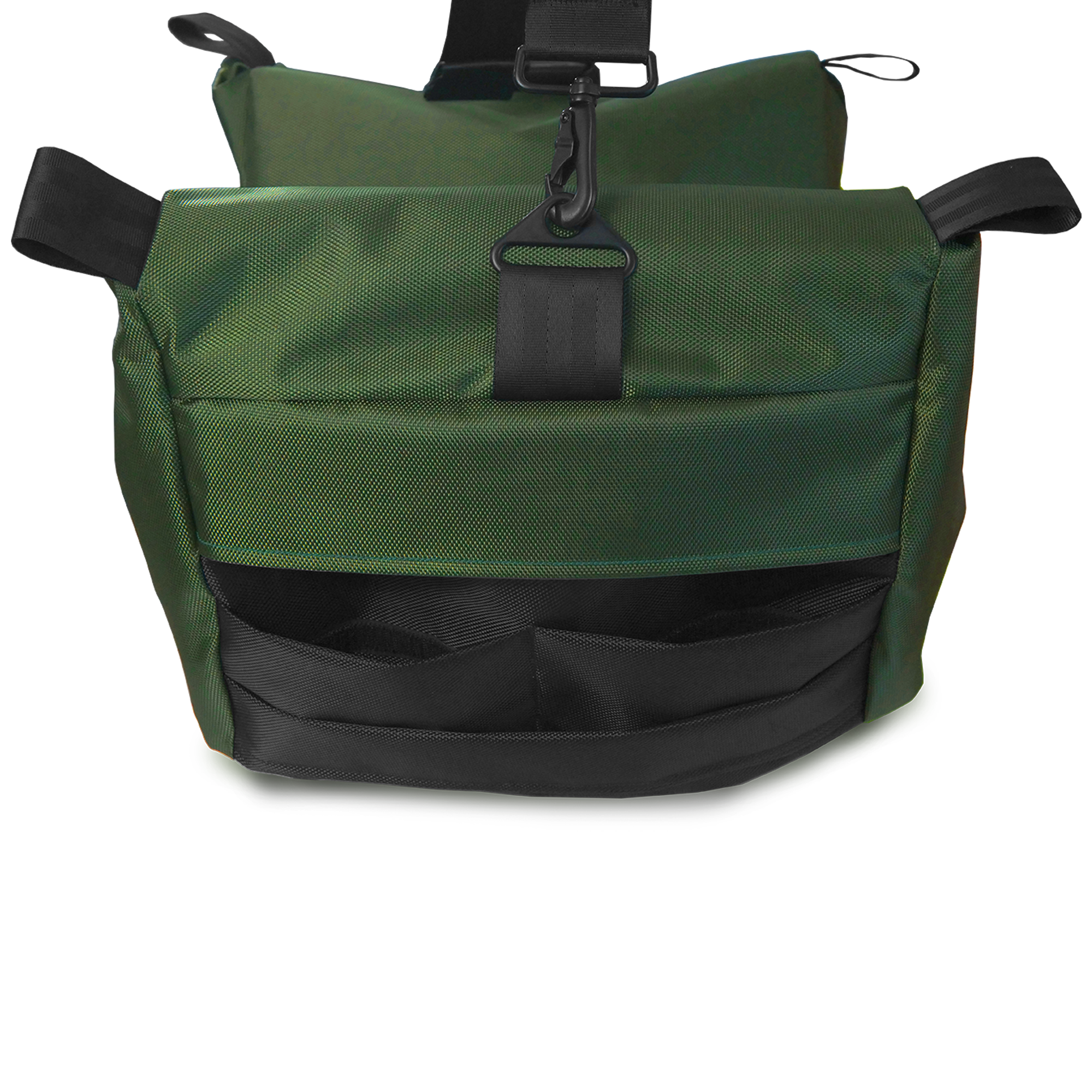 Cine Saddle like Steady Bag Large Navy Green color Part 5