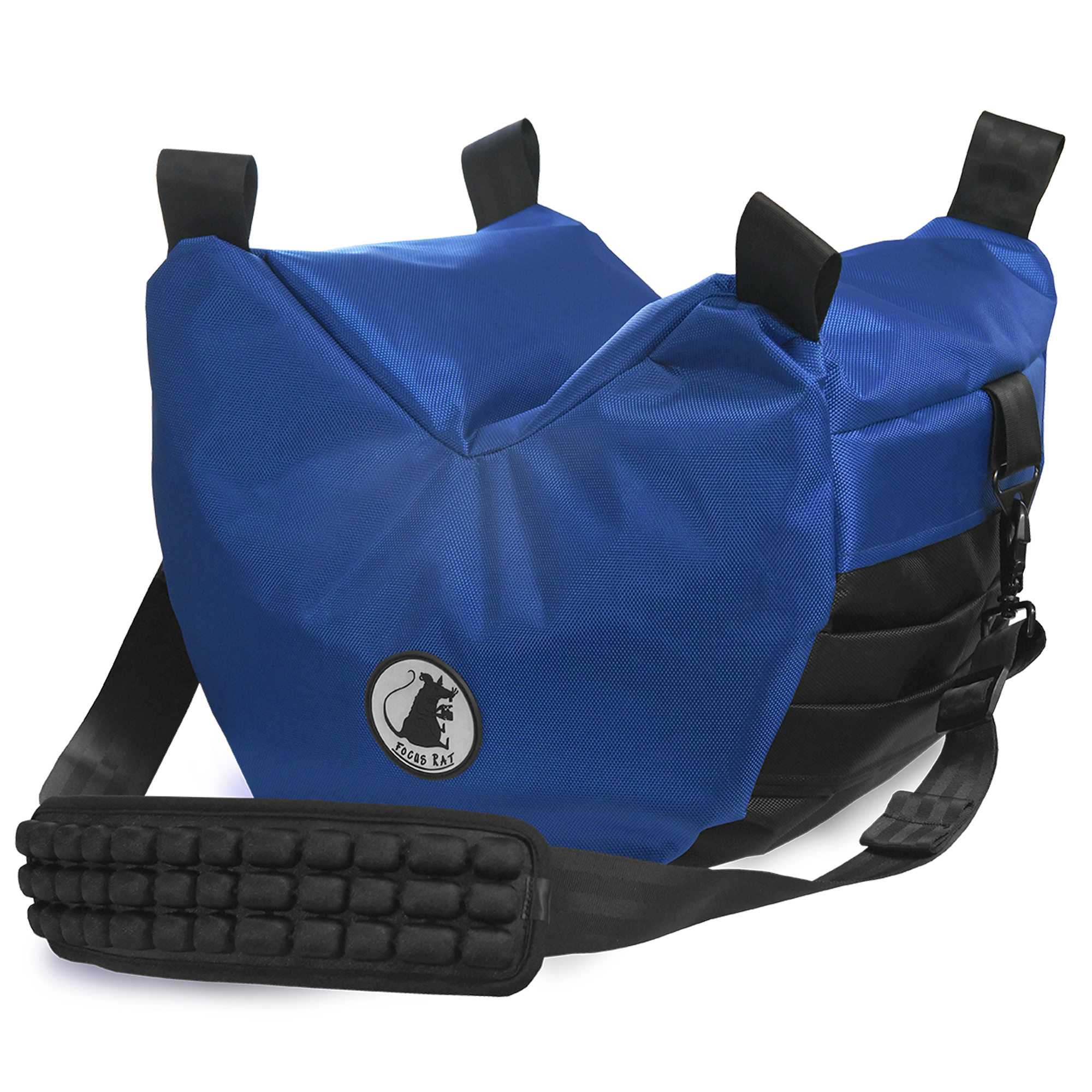 Cine Saddle like Steady Bag Large Ocean Blue color Part 3