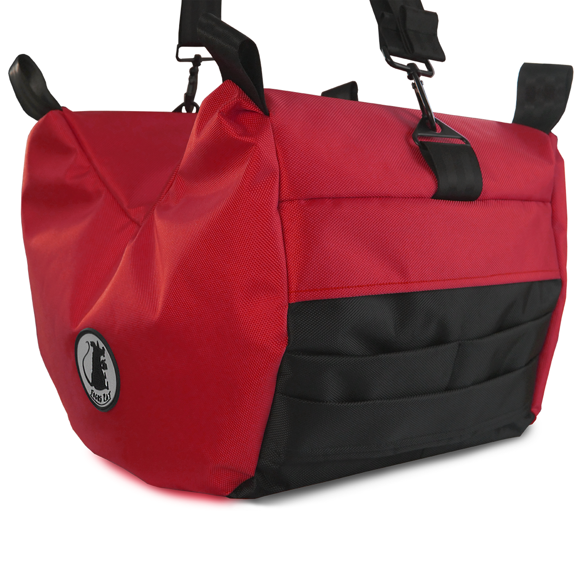 Cine Saddle like Steady Bag Large Ruby Red color 3