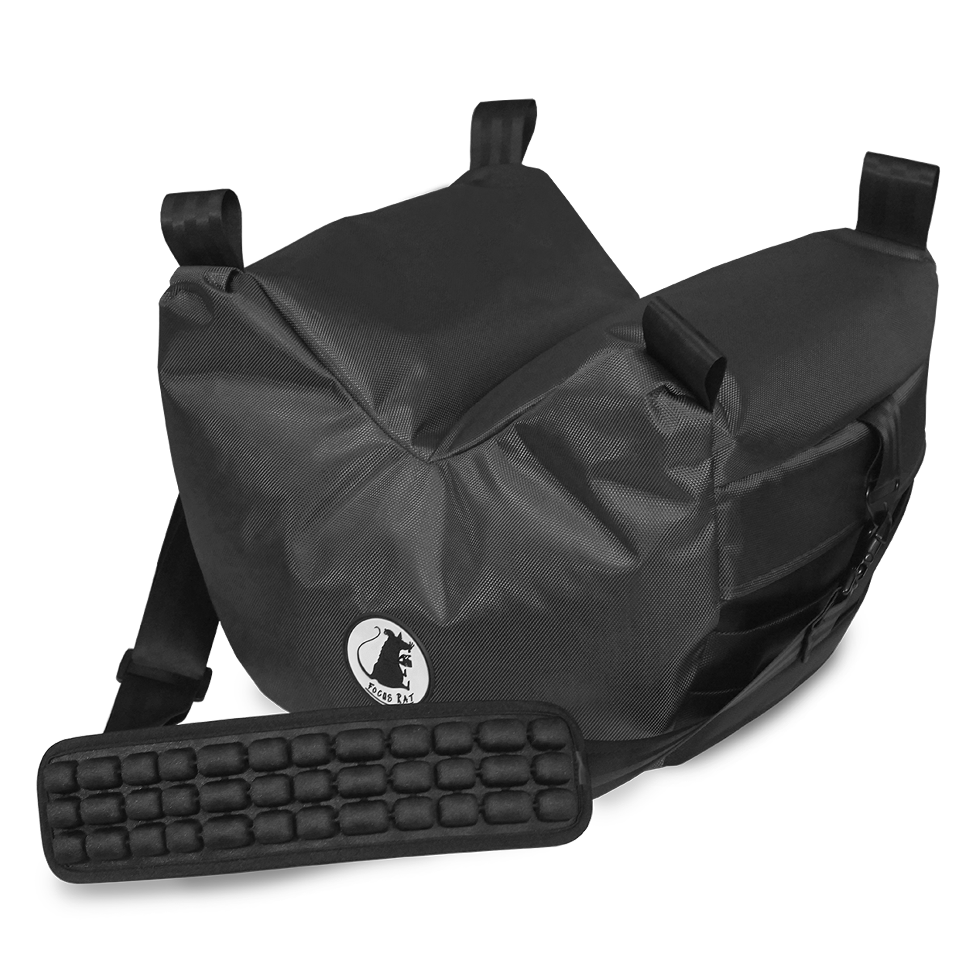 Cine Saddle like Steady Bag Large True Black color 2