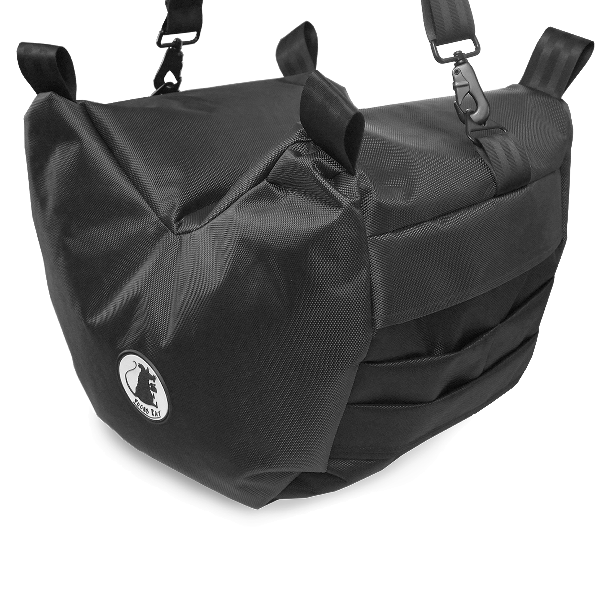 Cine Saddle like Steady Bag Large True Black color 4