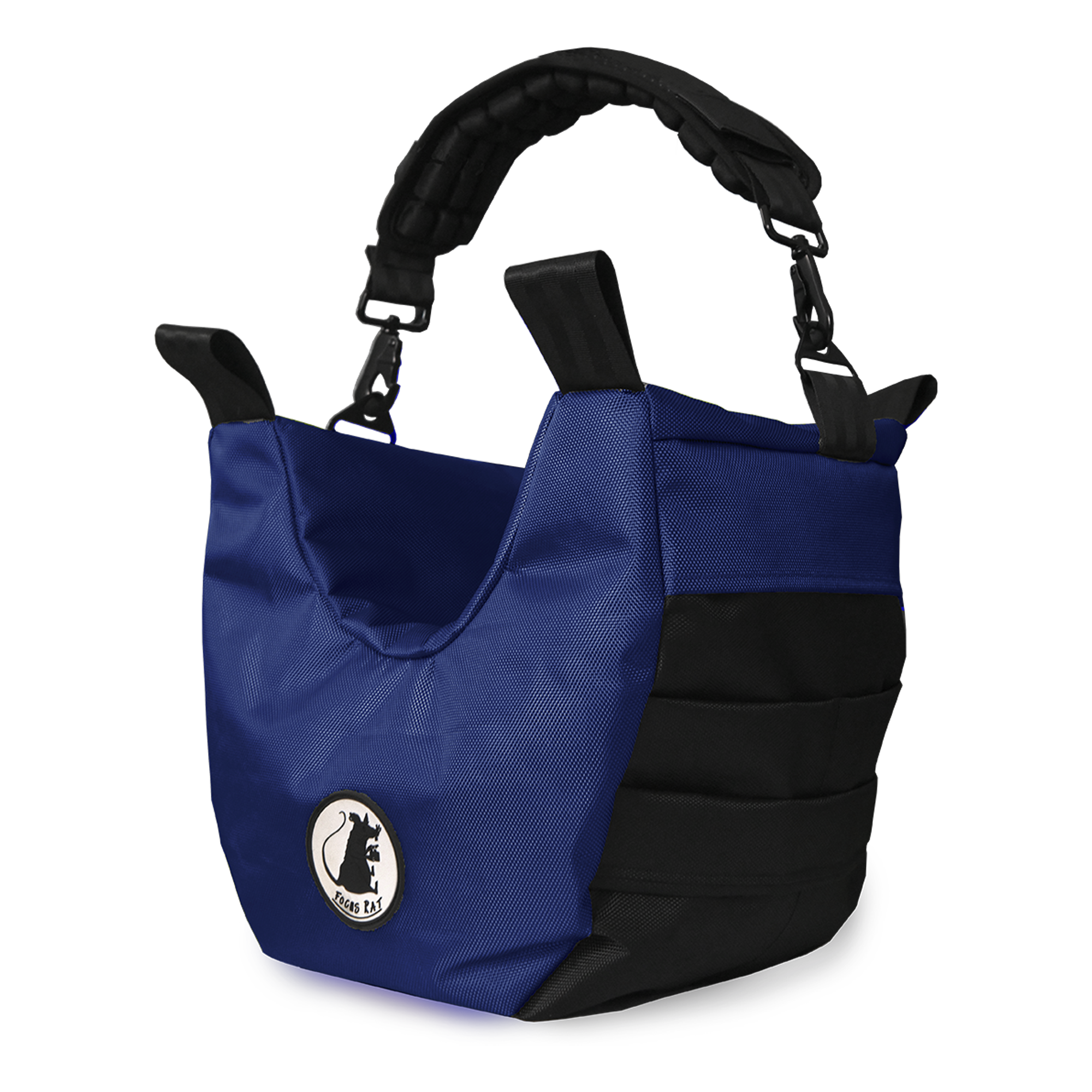 Cine Saddle like Steady Bag Medium Navy Blue color 5