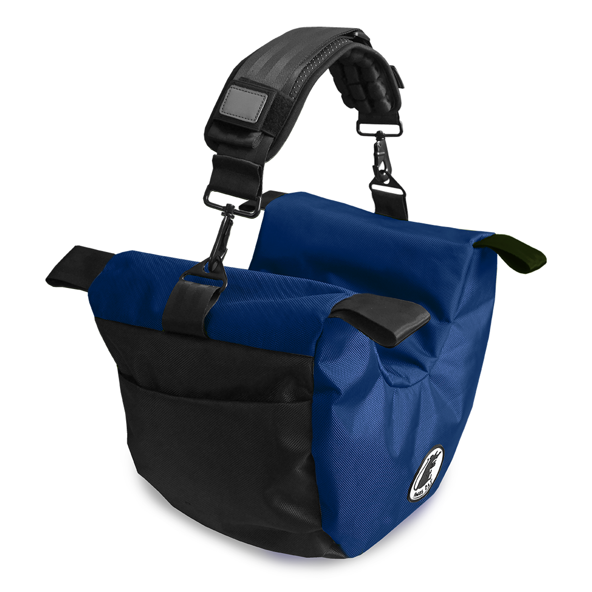 Cine Saddle like Steady Bag Medium Navy Blue color 4