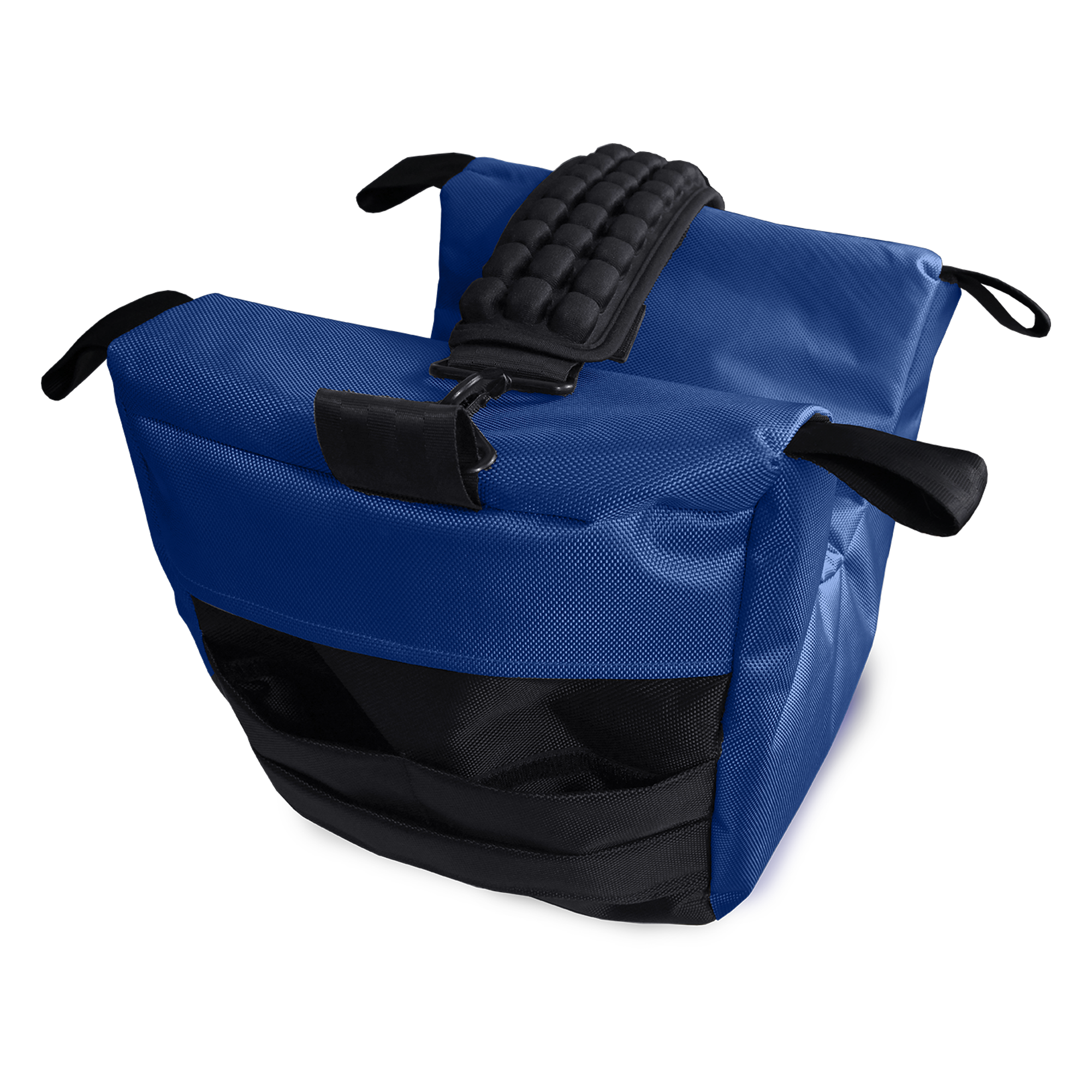 Cine Saddle like Steady Bag Medium Navy Blue color 3