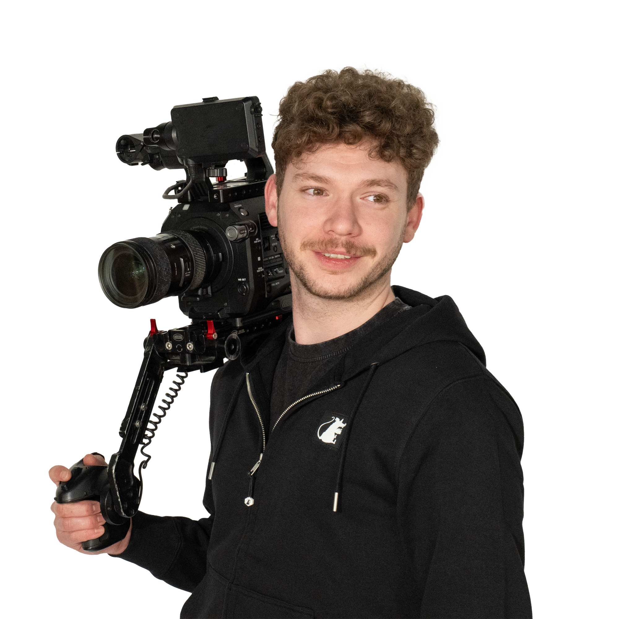 Focus Rat Zipper Hoodie