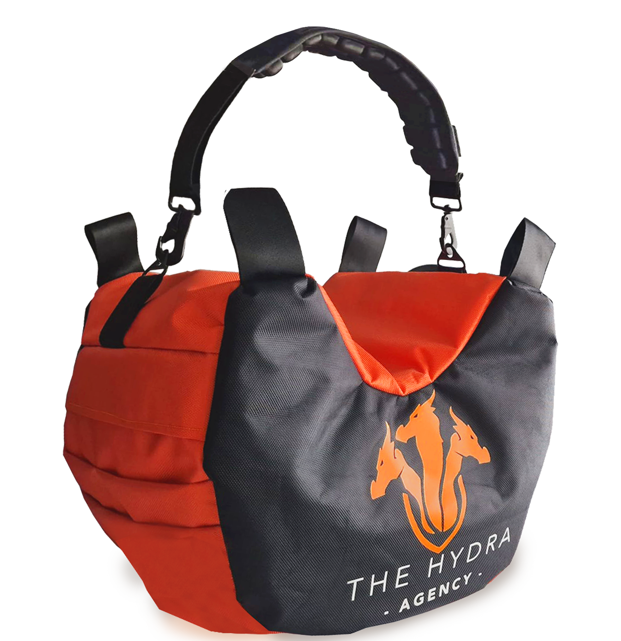 Customizable Professional Steady bag (Steady Saddle) Large Custom Bag Burnt Orange with Hydra logo