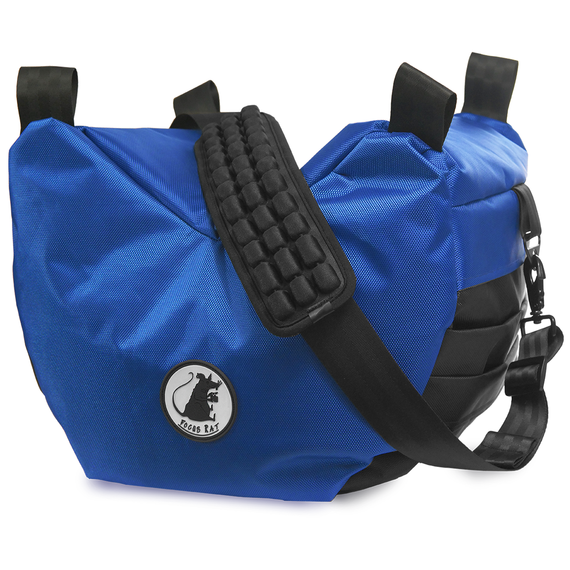 Cine Saddle like Steady Bag Large Ocean Blue color Part Air Compress Shoulder Pad